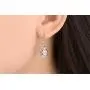 Dangle s925 Silver Teardrop Earrings for Women Girls Teens Vintage Filigree Fashion Women Drop Earrings Charm Gifts Dangle s925 Silver Teardrop Earrings for Women Girls Teens Vintage Filigree Fashion Women Drop Earrings Charm Gifts