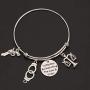 Law & Order Gift Law And Order Bracelet Policeman Bracelet I’d Rather Be Watching The Law & Order Police Inspirational Gift