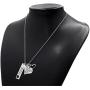 LParkin Cousin Necklace Side by Side Or Miles Apart We are Cousins Connected by The Heart