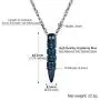 Skull Bullet Necklace/Skull Feather Necklace/Skull Necklace, Stainless Steel Gothic Punk Statement Jewelry for Men/Women, Come Gift Box Skull Bullet Necklace/Skull Feather Necklace/Skull Necklace, Stainless Steel Gothic Punk Statement Jewelry for Men/Women, Come Gift Box
