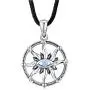 Eusense Evil Eye Necklace Sterling Silver Hamsa Necklaces Hand of Fatima Pendant for Women Eusense Evil Eye Necklace Sterling Silver Hamsa Necklaces Hand of Fatima Pendant for Women