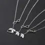 Zuo Bao Mama Bear and Baby Bear Lariat Y Necklace Set Mother Daughters Necklace Set Sweet Mother Daughter Gift Mom Jewelry Zuo Bao Mama Bear and Baby Bear Lariat Y Necklace Set Mother Daughters Necklace Set Sweet Mother Daughter Gift Mom Jewelry