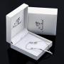 NINAMAID “She believed she could so she did” Engraved 925 Sterling Silver Inspirational Bangle Bracelets