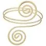 ALoveSoul Adjustable Gold Upper Arm Jewelry Cuff Bracelet Armlet Armband Bangle