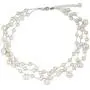 NOVICA White Cultured Freshwater Pearl Multi-Strand Bridal Choker, 15.5'' - 17.5'', Moonlight Glow NOVICA White Cultured Freshwater Pearl Multi-Strand Bridal Choker, 15.5'' - 17.5'', Moonlight Glow