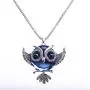 Blue Owl Pendant Necklace - Perfect Jewelry Gift Blue Owl Pendant Necklace - Perfect Jewelry Gift