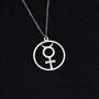 CENWA Mercury Pendant Alchemical Symbol Stainless Steel Necklace Mercury Symbol Jewelry Astrological Symbol Jewelry CENWA Mercury Pendant Alchemical Symbol Stainless Steel Necklace Mercury Symbol Jewelry Astrological Symbol Jewelry