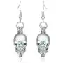 Skull Earrings Luminous Earring for Women Eardrop Ear Wear Glow in the Dark Lightweight Halloween Jewelry