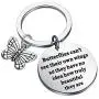 CENWA Butterfly Keychain Butterflies Cant See Their Own Wings Inspirational Butterfly Quote Keychain Graduation Gift Best Friend Encouragement Gifts CENWA Butterfly Keychain Butterflies Cant See Their Own Wings Inspirational Butterfly Quote Keychain Graduation Gift Best Friend Encouragement Gifts