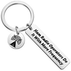 MAOFAED Ham Radio Operator Gift Amateur Radio Gift Amateur Administrator Gift Licensed Ham Radio Operator Gift Ham Radio Operators Do It with More Frequency Gift for Boyfriend Husband Dad