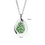 RoyAroma Aromatherapy Essential Oil Diffuser Necklace Stainless Steel Pendant Perfume Locket Women Jewelry RoyAroma Aromatherapy Essential Oil Diffuser Necklace Stainless Steel Pendant Perfume Locket Women Jewelry