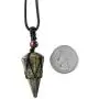 Yatming 6 Facet Stone Pendant Necklace for Women and Men, Pointed Crystal Pendulum with Adjustable Rope Yatming 6 Facet Stone Pendant Necklace for Women and Men, Pointed Crystal Pendulum with Adjustable Rope