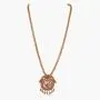 Tarinika Bani Gold-Plated Cubic Zirconia Pendant Indian Necklace and Earrings Jewelry Set - Red Green Tarinika Bani Gold-Plated Cubic Zirconia Pendant Indian Necklace and Earrings Jewelry Set - Red Green