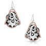 Montana Silversmiths Dusky Wildflower Earrings
