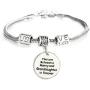 Love Between a Nanny and Granddaughter is Forever Bracelet - Personalized Jewelry Gift - 10’’ Bracelet