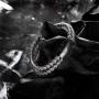 murtoo Mens Bracelet Leather Braided, Brown and Black Leather Bracelet for Men
