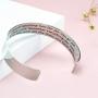 Melix Home Inspirational Bracelets for Women Mens Bracelet Sobriety Gifts Recovery Gift AA Cuff