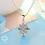 St.Claire Swarovski Jewelry Necklaces for Women 18K Rose Gold Cross Octagonal Pendant Necklace 925 Sterling Silver Birthstone Pendant Necklaces for Women Jewelry Birthday Happy Mother‘s Day Gift for Women