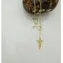 MANZHEN Medicine Stethoscope Caduceus Lariat Necklace for Doctor Nurse MANZHEN Medicine Stethoscope Caduceus Lariat Necklace for Doctor Nurse
