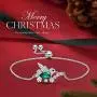 CDE Jewelry Gift S925 Sterling Silver Hummingbird Bracelet for Women Embellished with Austrian Crystals Bracelet Valentines Day Jewelry Gifts for Mom Wife Women Daughter Sister Girlfriend