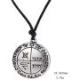 fishhook The Third Pentacle of Jupiter Seal of Solomon Jewish Star of David Pendant Necklace