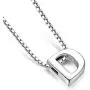 Candyfancy Initial Necklace 925 Sterling Silver Letter Pendant Personalized 26 Alphabet Necklace for Women Men Candyfancy Initial Necklace 925 Sterling Silver Letter Pendant Personalized 26 Alphabet Necklace for Women Men