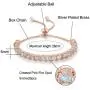 CiNily Adjustable Silver Plated Opal Tennis Bracelet for Women Girls - Fashion Jewelry Gift | Opal Bracelets in Sterling Silver,Rose Gold and Yellow Gold Plating CiNily Adjustable Silver Plated Opal Tennis Bracelet for Women Girls - Fashion Jewelry Gift | Opal Bracelets in Sterling Silver,Rose Gold and Yellow Gold Plating