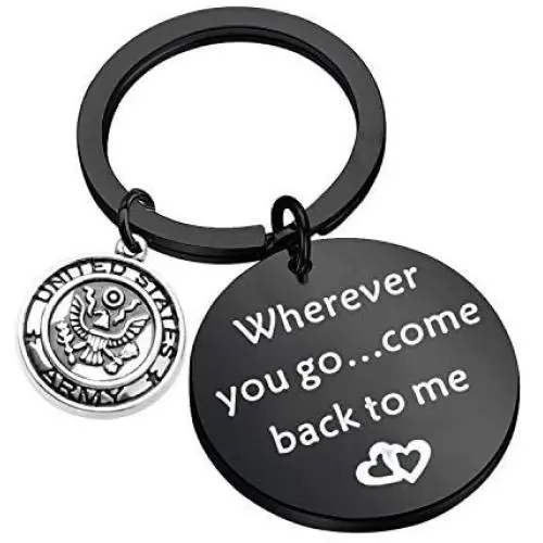 AKTAP Wherever You Go Come Back to Me Graduation Gift Dad Husband Gift Key Ring Deploying Partner Boyfriend Girlfriend Husband Wife Gifts AKTAP Wherever You Go Come Back to Me Graduation Gift Dad Husband Gift Key Ring Deploying Partner Boyfriend Girlfriend Husband Wife Gifts