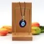 Evil Eye Necklace Turkish Blue Glass Evil Eye Pendant Necklaces Hamsa Hand Leather Rope Chain Necklace for Women Men Girls Lucky Protection Jewelry Evil Eye Necklace Turkish Blue Glass Evil Eye Pendant Necklaces Hamsa Hand Leather Rope Chain Necklace for Women Men Girls Lucky Protection Jewelry