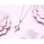 925 Sterling Silver Always My Sister/Nana/Teacher Forever My Friend Double Love Heart Necklace, 18 inches chain 925 Sterling Silver Always My Sister/Nana/Teacher Forever My Friend Double Love Heart Necklace, 18 inches chain