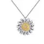 BVELA S925 Sterling Silver You are My Sunshine Jewelry Flower Pendant Sunflower Necklace for Women Teen Girls Birthday Gifts BVELA S925 Sterling Silver You are My Sunshine Jewelry Flower Pendant Sunflower Necklace for Women Teen Girls Birthday Gifts
