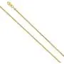 Orostar 14K Solid Yellow Gold 1.5MM ICE Chain Necklace, 16'' - 30'' Orostar 14K Solid Yellow Gold 1.5MM ICE Chain Necklace, 16'' - 30''