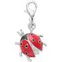 NOUMANDA Insect Jewelry Tiny Ladybug Charm for Bracelet,Necklace,Keyring