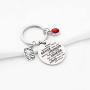 WSNANG TV Shows Inspired Keychain You are Braver Stronger Smarter Than You Think Keychain Inspirational Jewelry Gift for TV Shows Fans Lover Gifts