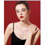 S925 Sterling Silver Urn Necklace for Ashes Cremation Memorial Keepsake Pendant Necklace Jewelry for Women