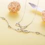 925 Sterling Silver Necklace Bracelet One Sets – Billie Bijoux “Forever Love” Infinity Heart Love Jewelry Sets White Gold Plated Diamond Women Necklace Gift for Women Girls Valentines Day Mothers Day