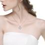 POPLYKE Sterling Silver Necklace for Mom Grandma Nana Sister Daughter Friend Necklace for Women Teens Girls