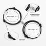 VU100 2PCS Magnetic Mutual Attraction Couple Bracelet Vow of Love Matching Gift for Couple Bestfriend