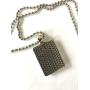 Handmade''I WEAR PUZZLE FOR MY SON'' Autism Awareness Causes Glass Cabochon 25x18 Rectangle Charm Pendant Necklace Gift