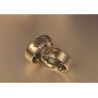 Her King His Queen Ring Silver Stainless Steel Wedding Bands Engagement Promise Rings