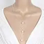 Geroki Dainty Pearl Layered Necklace Beaded Pendant Necklace Long Drop Chain Jewelry for Women and Girls(Silver) Geroki Dainty Pearl Layered Necklace Beaded Pendant Necklace Long Drop Chain Jewelry for Women and Girls(Silver)