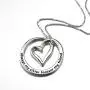 S925 Sterling Silver Always My Sister Forever My Friend Love Heart Pendant Necklace Bff Gift for Women Teen Girls S925 Sterling Silver Always My Sister Forever My Friend Love Heart Pendant Necklace Bff Gift for Women Teen Girls