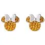 Disney Minnie Mouse Birthstone Jewelry for Women and Girls, Sterling Silver Pave Crystal Stud Earrings Disney Minnie Mouse Birthstone Jewelry for Women and Girls, Sterling Silver Pave Crystal Stud Earrings