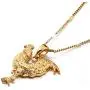 24k Gold Plated Animal Rooster Chicken Pendant Necklace Jewelry 24k Gold Plated Animal Rooster Chicken Pendant Necklace Jewelry
