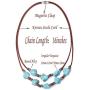 Yunhan Pearls 2 Strands Genuine Suede Cord Turquoise Choker Necklace Magnetic Clasp Jewelry for Women