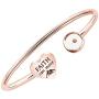 Belingry Rose Gold Inspirational Faith Bracelet Jewelry Mustard Seed Flexible Bracelets