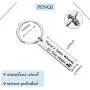 PENQI Funny Best Friend Keychain Long Distance Friendship Jewelry Friendship Gift Theres Some Whores in This House Keychain Music Lover Gift