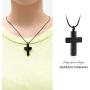 zeqingjw Stainless Steel Cross Memorial Cremation Jewelry for Ashes Urn Pendant Necklace Keepsake Jewelry Urn - Cremation Pendant Necklace