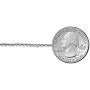 Savlano 925 Sterling Silver 1.8mm Solid Italian Rope Diamond Cut Twist Link Chain Necklace for Men & Women - Made in Italy Comes Gift Box