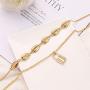 Lock Necklace for Women Men Lock Chain Necklace Gold Padlock Necklace Punk Necklace Jewelry Gift